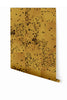 Wild Tile© Wallpaper in Mustard