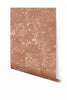 Wild Tile© Wallpaper in Terracotta