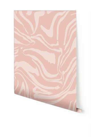 Primal© Mural Wallpaper in Azalea