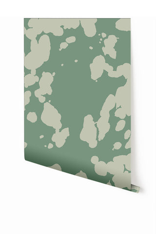 Bovine© Wallpaper in Aloe