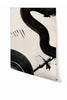 Untamed© Mural Wallpaper in Black + Cremé