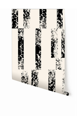 Corral© Wallpaper in Black + Cremé