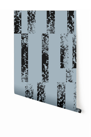 Corral© Wallpaper in Buxton Blue