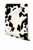 Bovine© Wallpaper in Black + Cremé