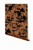 Snakeskin© Wallpaper in Chestnut