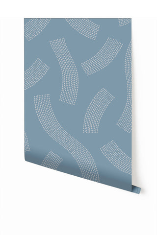 Saguaro© Wallpaper in Cornflower