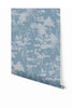 Snakeskin© Wallpaper in Cornflower