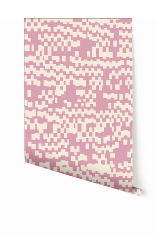 Pixel© Wallpaper in Care Bear + Cremé