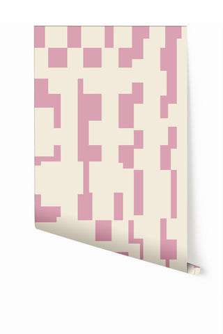 Mainframe© Wallpaper in Care Bear + Cremé