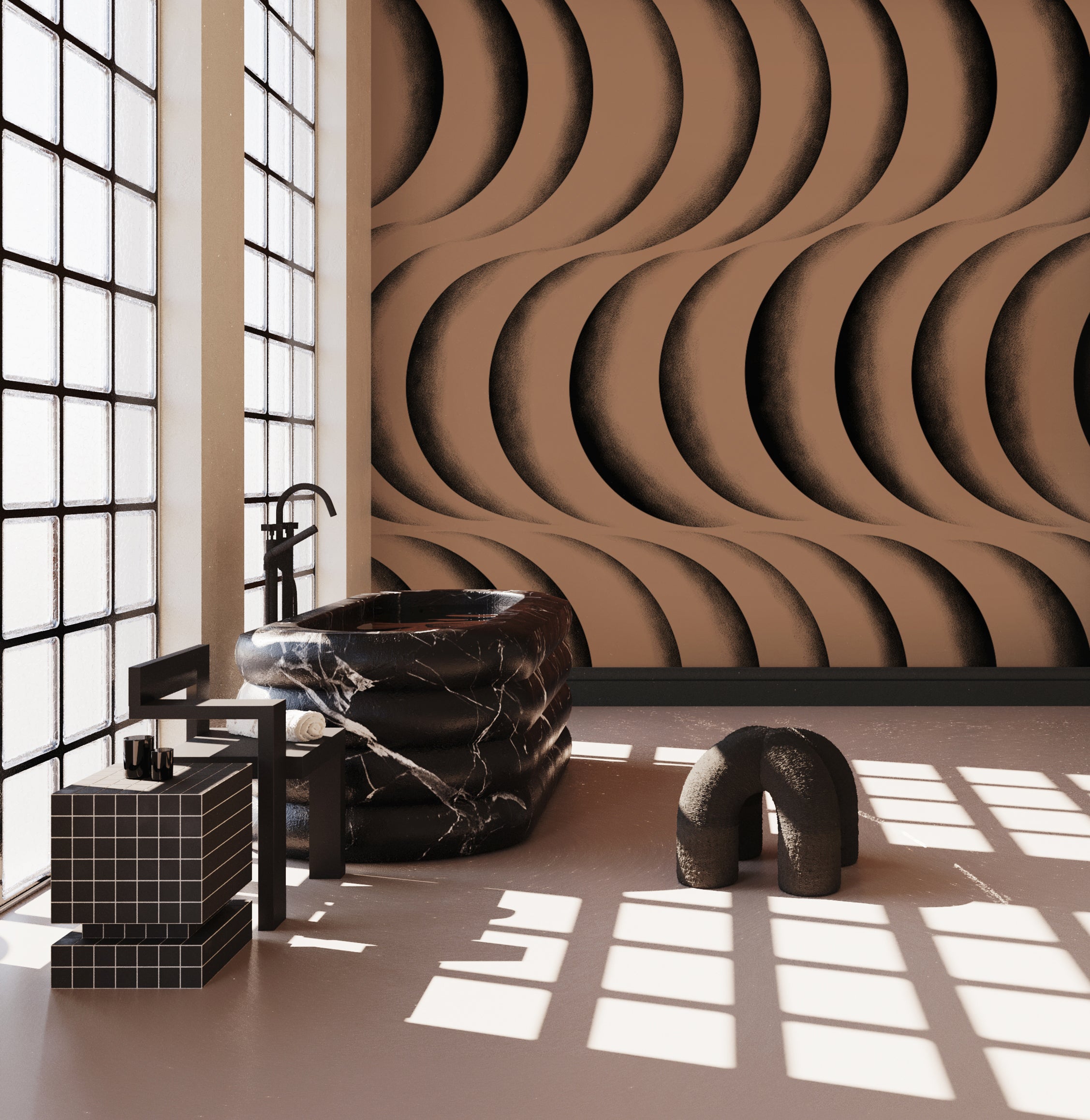 Coque© Wallpaper in Beetlejuice + Black