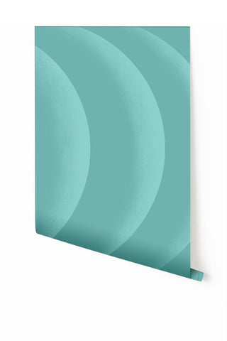 Coque© Wallpaper in Blue Lagoon