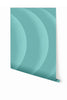 Coque© Wallpaper in Blue Lagoon