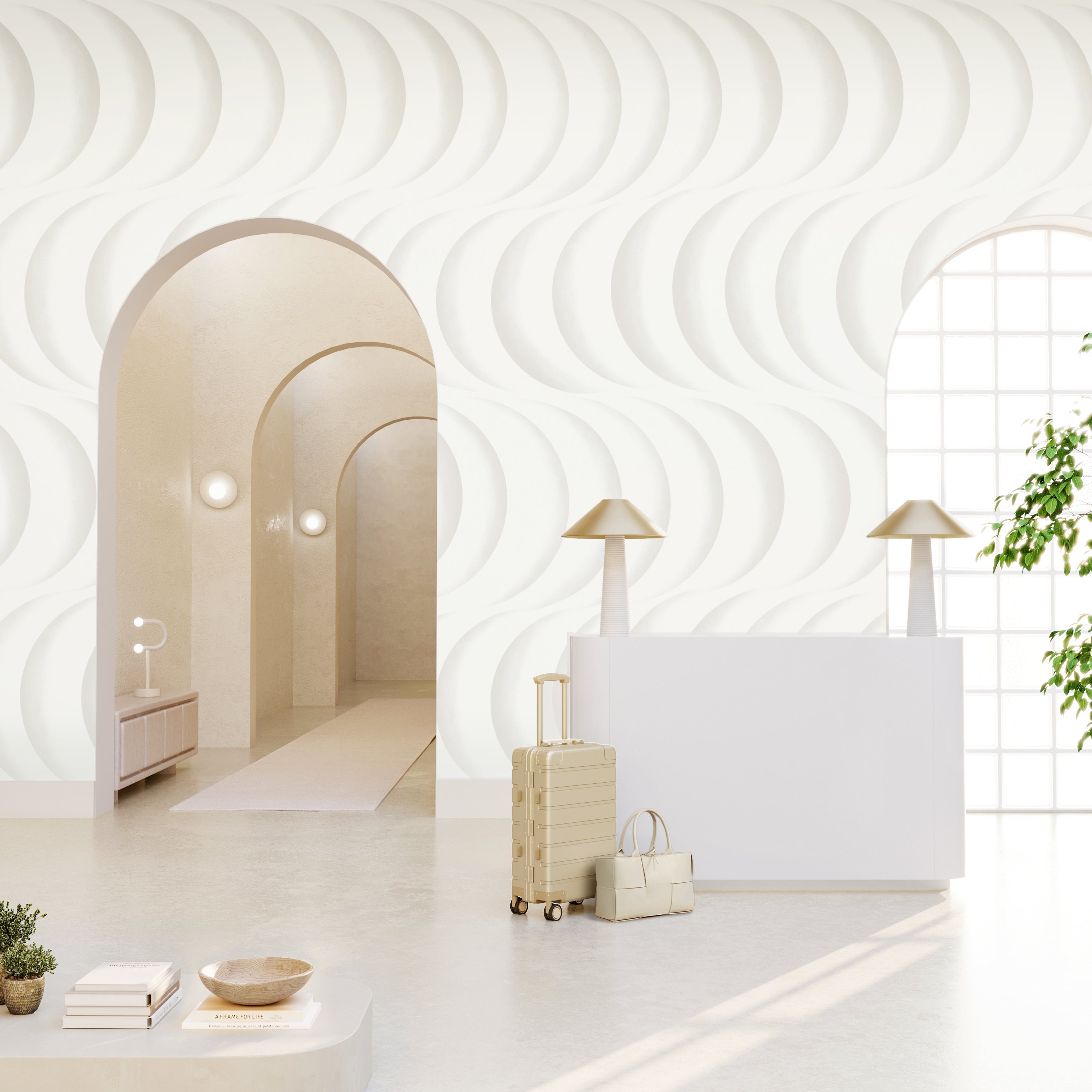 Coque© Wallpaper in Acid Wash