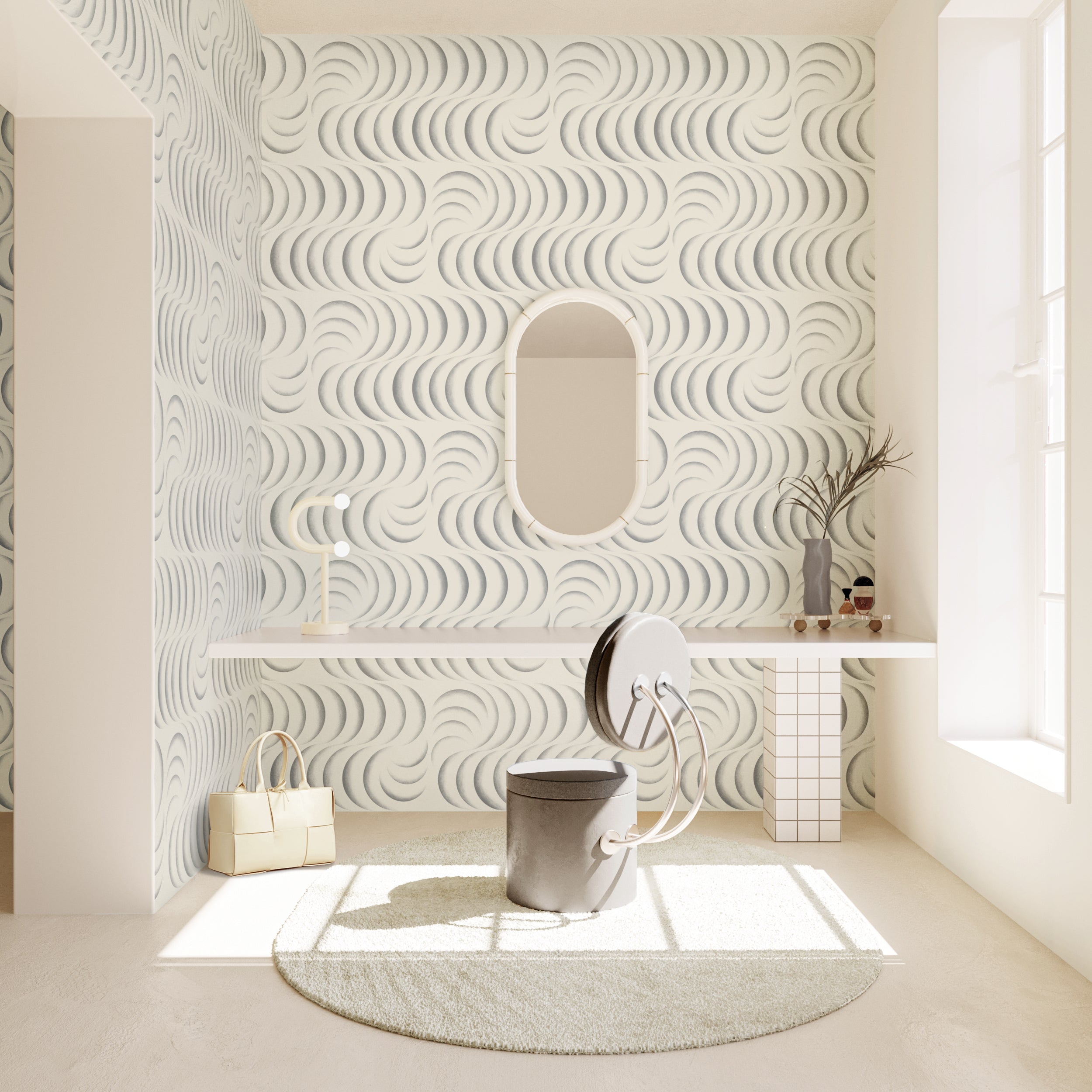 Petite Coque© Wallpaper in Cinder