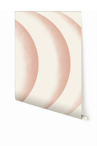 Coque© Wallpaper in Strawberry Kiss + Cremé