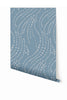 Branding Iron© Wallpaper in Cornflower