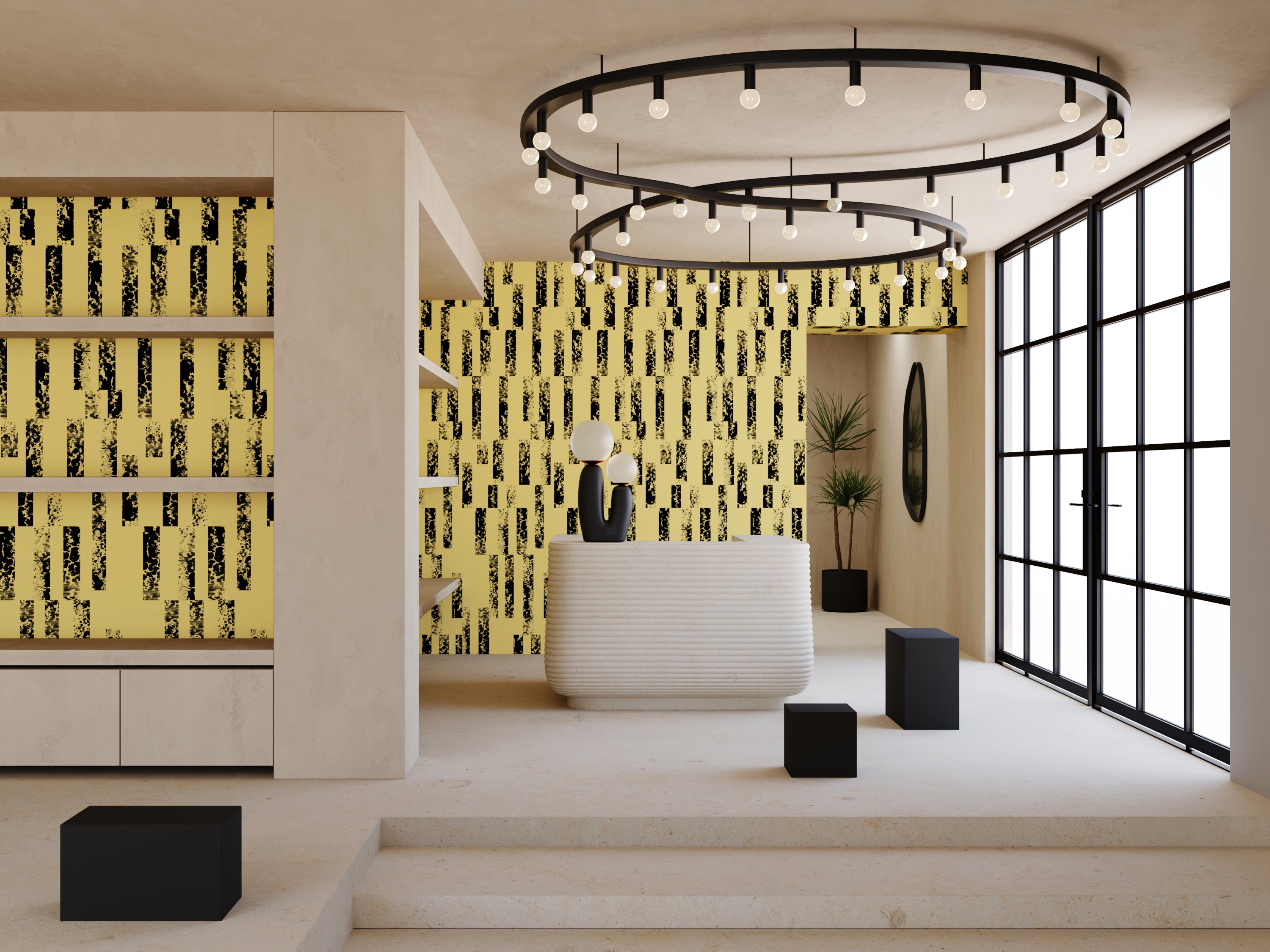 Corral© Wallpaper in Gold Rush