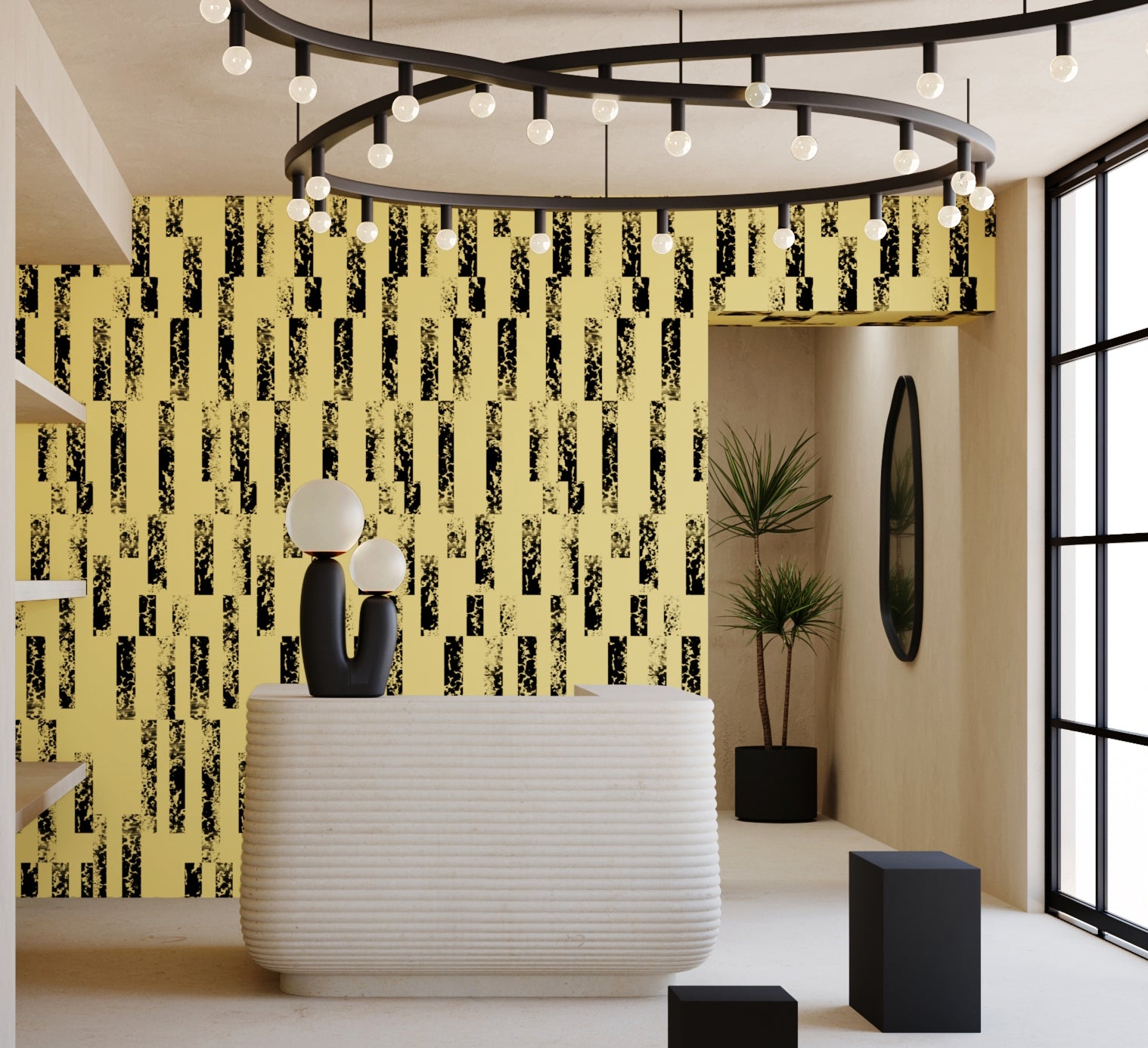 Corral© Wallpaper in Gold Rush