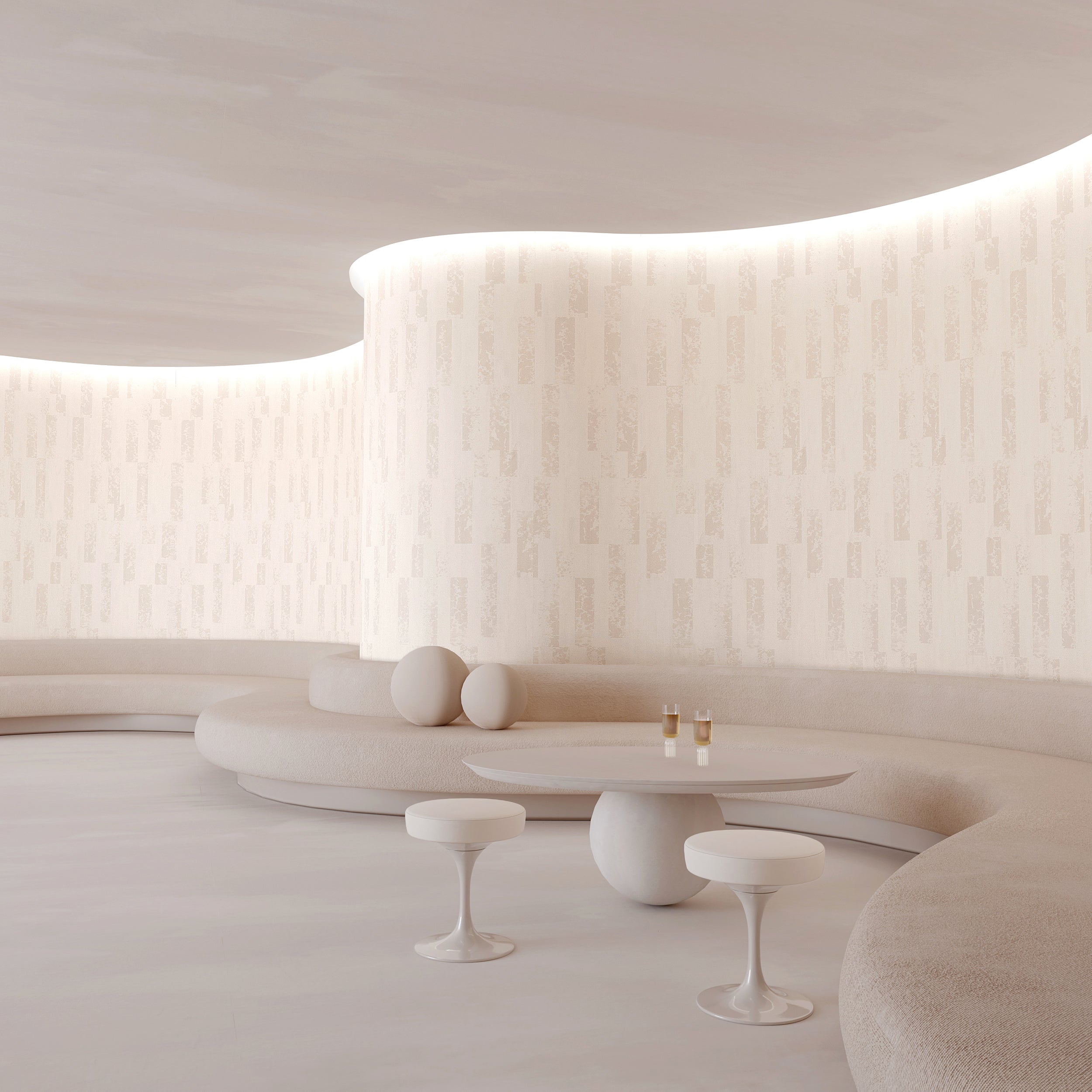 Corral© Wallpaper in Milk