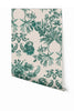 Delft© Mural Wallpaper in Green