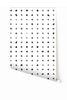 Dotted Line© Wallpaper in Black + White