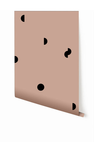 Mezzaluna© Wallpaper in Ferris + Black