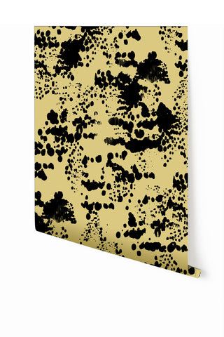 Snakeskin© Wallpaper in Gold Rush