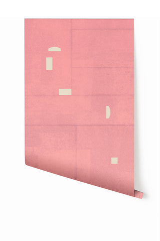 Geometrico© Wallpaper in Abalone