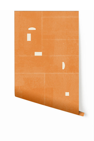 Geometrico© Wallpaper in Crush