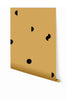 Mezzaluna© Wallpaper in Golden Girl + Black