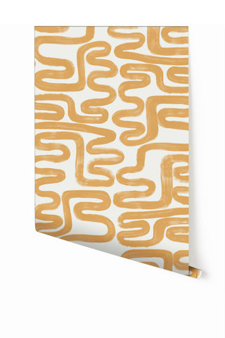 Azteca© Wallpaper in Husk