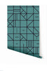 Camino Real© Wallpaper in Teal