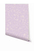 Appaloosa© Mural Wallpaper in Lilac