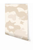 Camo© Wallpaper in Linen