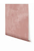 Rock Steady© Mural Wallpaper in Mauve