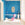 Memphis© Wallpaper in Electric Blue + Cremé