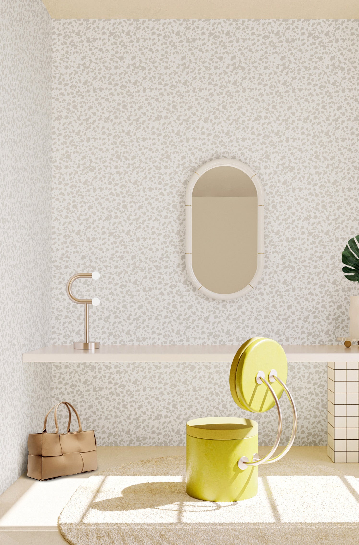 Milano© Wallpaper in Acid Wash