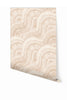 Sediment #2© Wallpaper in Almond