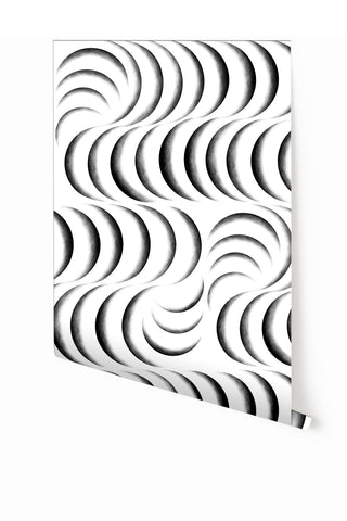 Petite Coque© Wallpaper in Black + White
