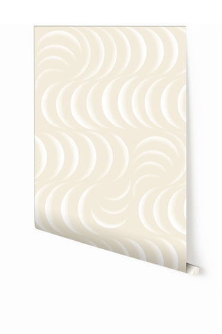 Petite Coque© Wallpaper in Cremé