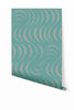 Petite Coque© Wallpaper in Pool