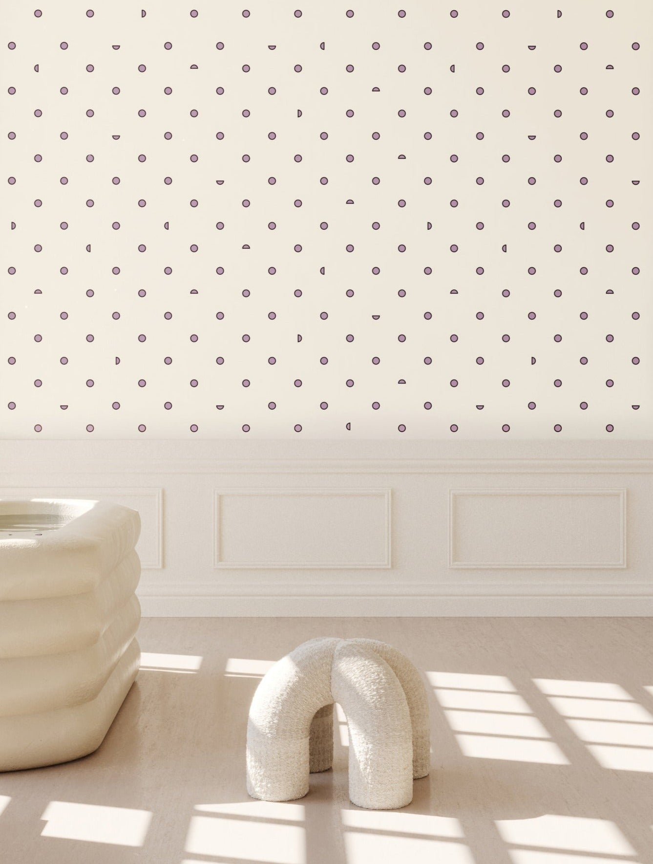 Pretty Woman© Wallpaper in Purple Rain + Cremé