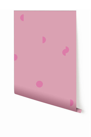 Mezzaluna© Wallpaper in Pretty in Pink