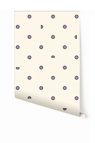 Pretty Woman© Wallpaper in Purple Rain + Cremé