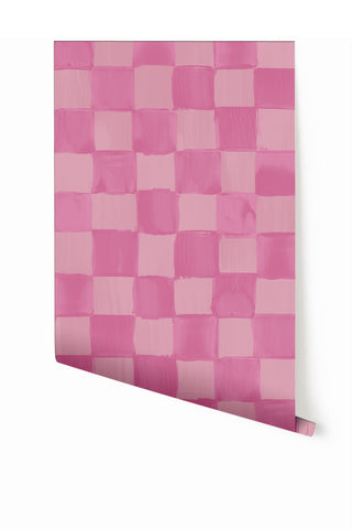 Quadrata© Wallpaper in Pretty in Pink