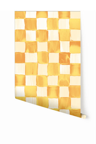 Quadrata© Wallpaper in Sunkist