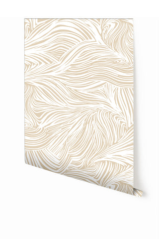 Hay Bale© Wallpaper in Sand