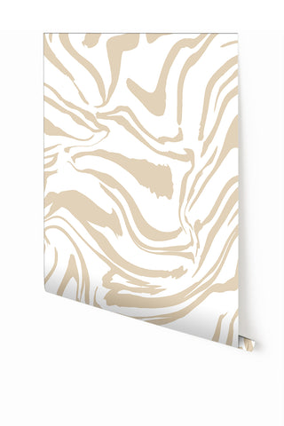 Primal© Mural Wallpaper in Sand