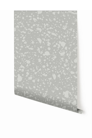 Appaloosa© Mural Wallpaper in Sky Grey