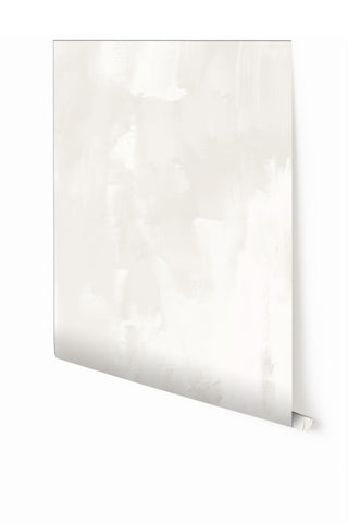 Rock Steady© Mural Wallpaper in Snow